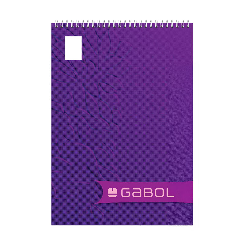 Бележник Gabol със спирала А4, 40 л., офсет, ред