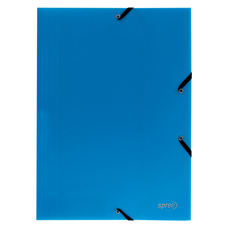 Папка с ластик PP, A4, 400 µ