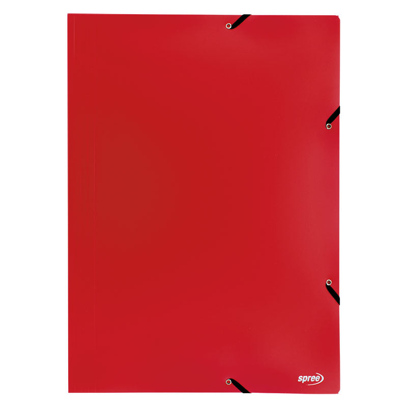 Папка с ластик PP, A4, 400 µ