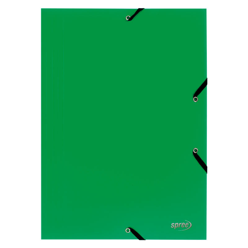 Папка с ластик PP, A4, 400 µ