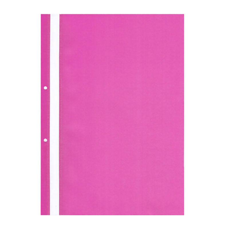 Папка PVC с прозрачно лице и перфорация Gera-Folien, A4