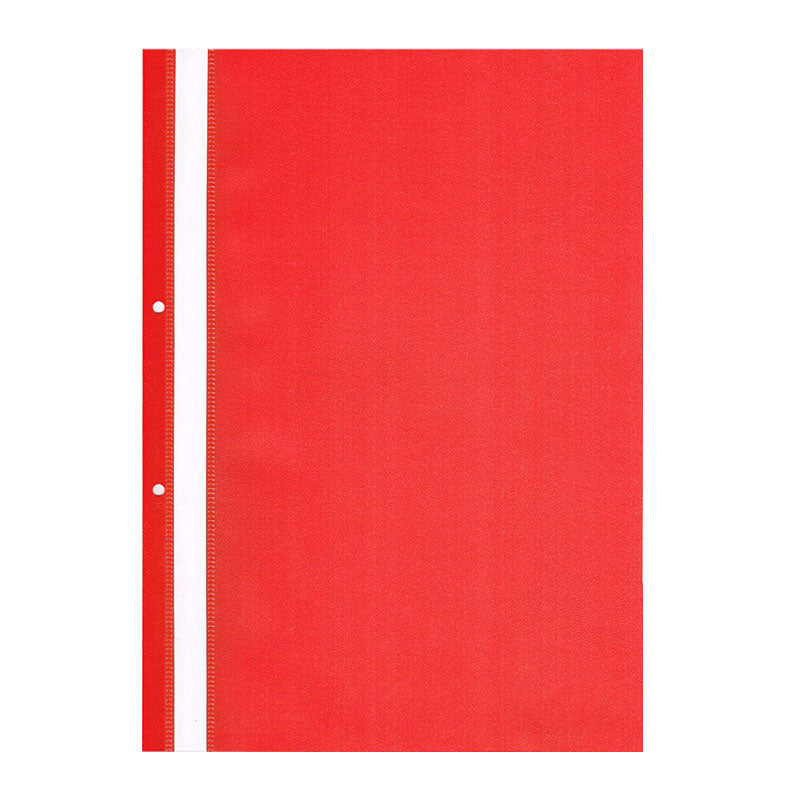 Папка PVC с прозрачно лице и перфорация Gera-Folien, A4