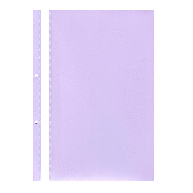 Папка PVC с прозрачно лице и перфорация Gera-Folien, A4