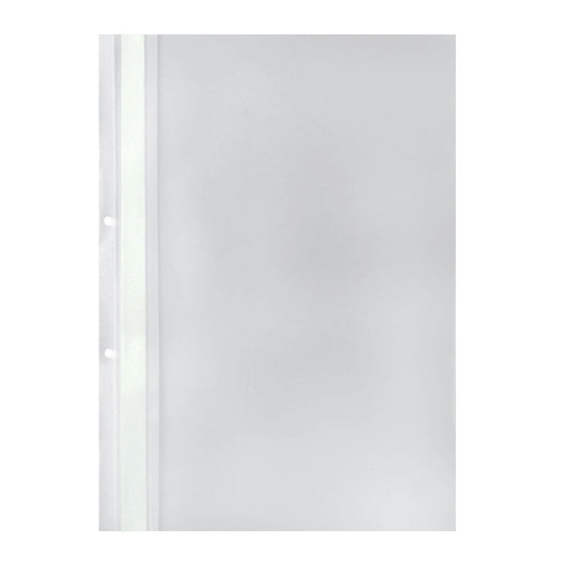 Папка PVC с прозрачно лице и перфорация Gera-Folien, A4