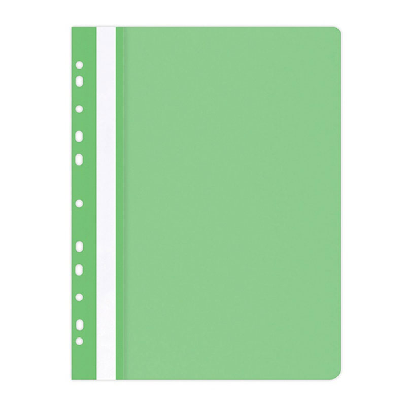 Папка с прозрачно лице и европерфорация Office Products, A4