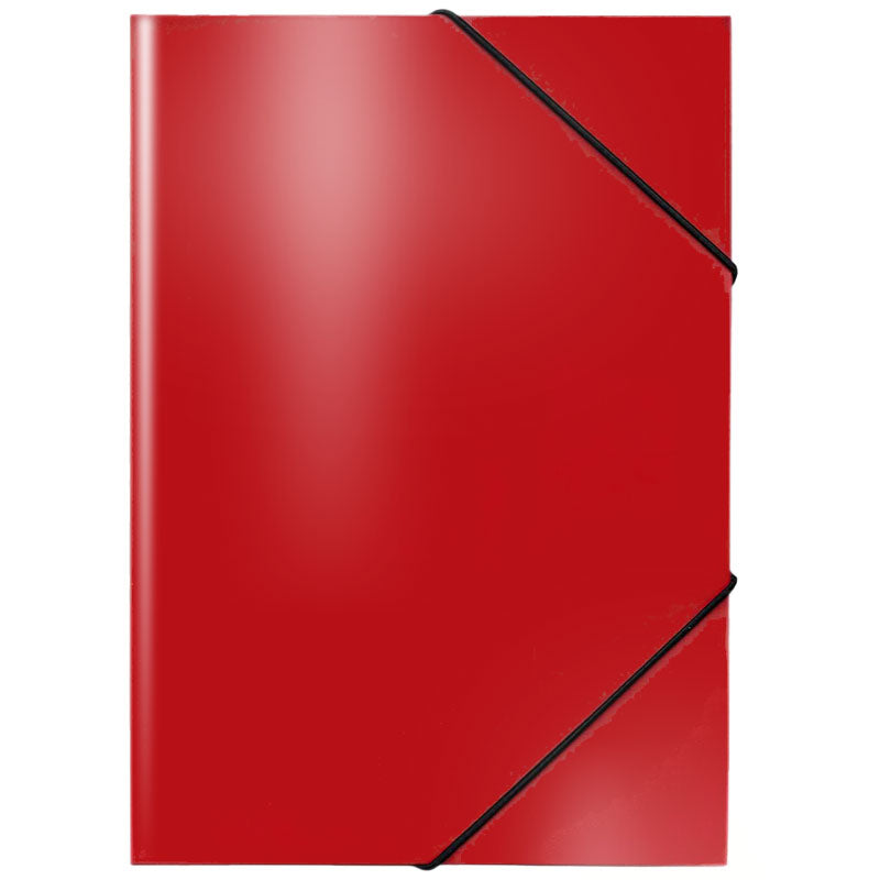 Папка с ластик без странични капаци, гланцирана, 230 x 320 мм