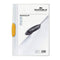 Папка с цветен клип Durable Swingclip, за 30 л., прозрачна