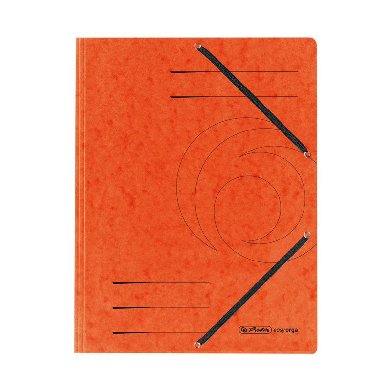 Папка с 3 капака и ластик Herlitz