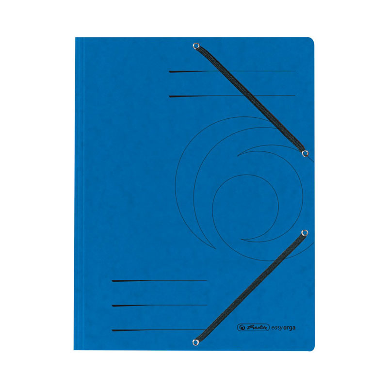 Папка с 3 капака и ластик Herlitz