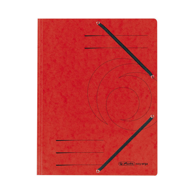 Папка с 3 капака и ластик Herlitz