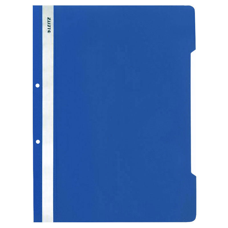 Папка PVC с прозрачно лице Leitz, A4, с перфорация