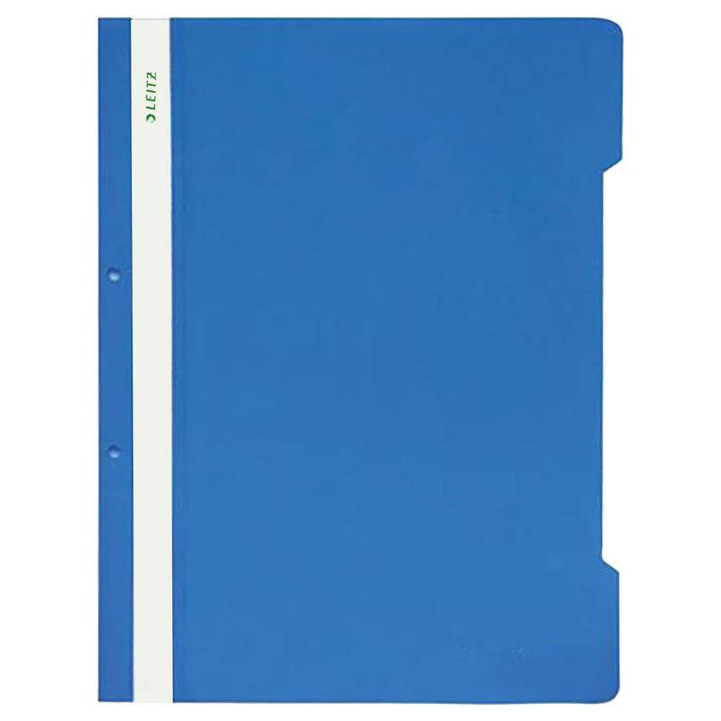 Папка PVC с прозрачно лице Leitz, A4, с перфорация