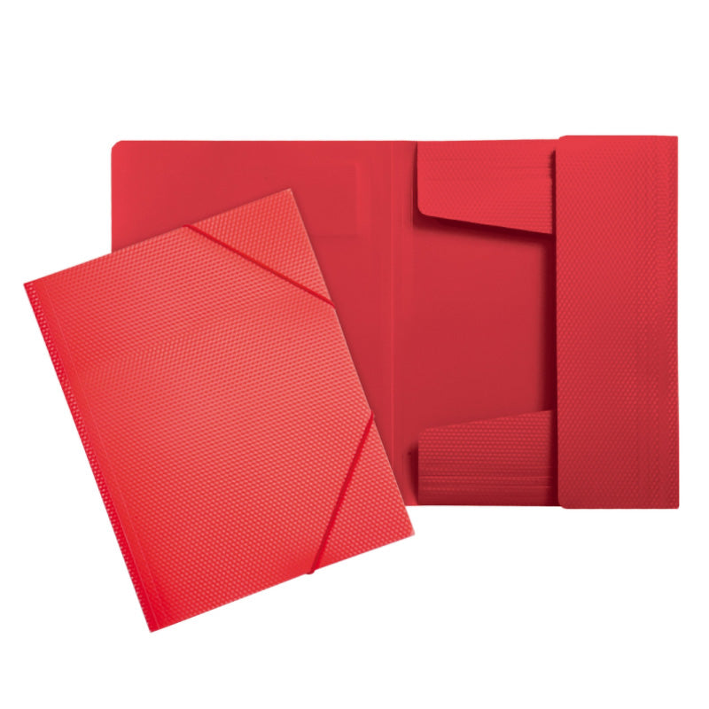 Папка с ластик Erich Krause Diamond A4, PVC с три капака