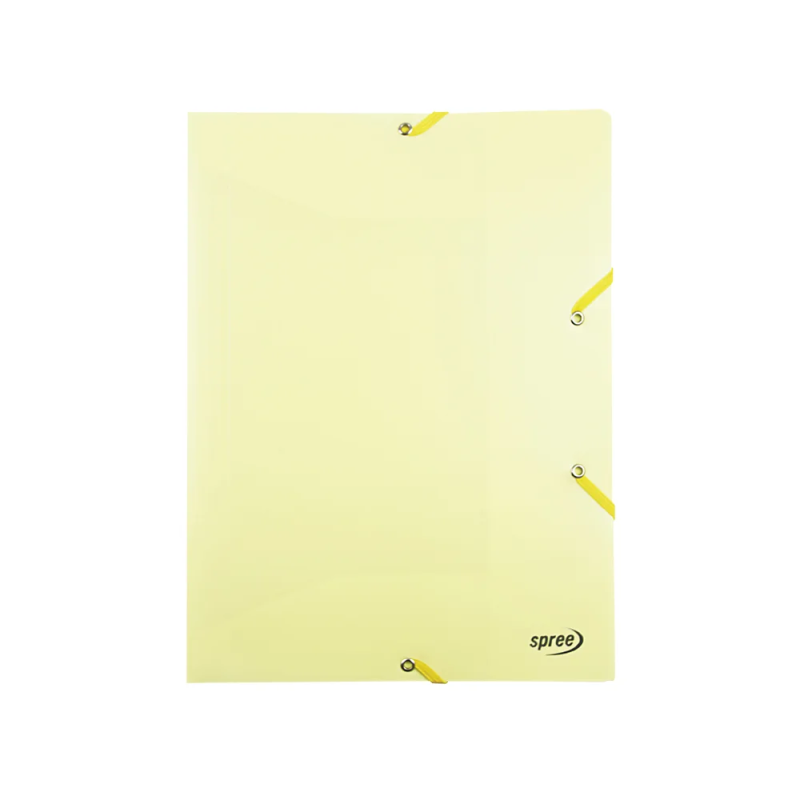 Папка с ластик PP, Pastel, A4, 400 μ