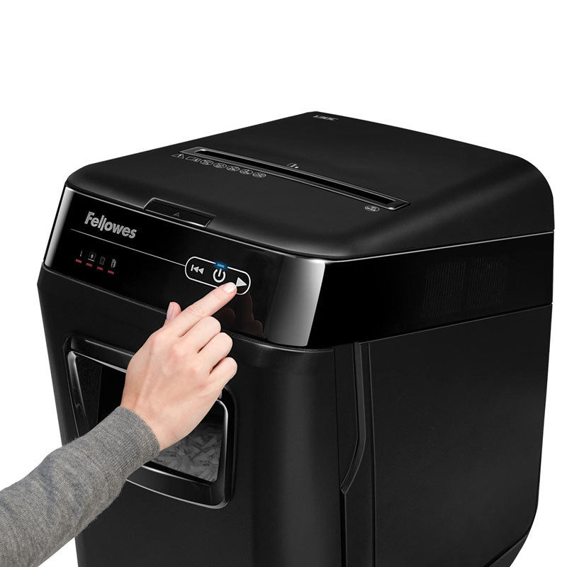 Машина за унищожаване на документи Fellowes AutoMax 150C, Cross-Cut, 32 L