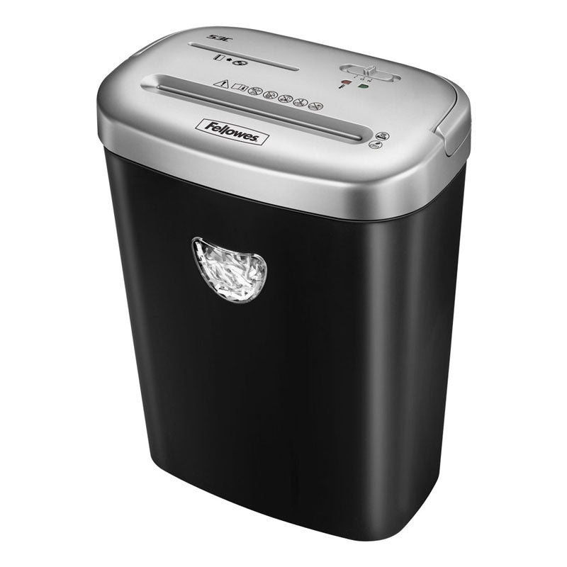 Шредер за унищожаване на документи Fellowes  Powershred 53C, Cross-Cut, 23 L