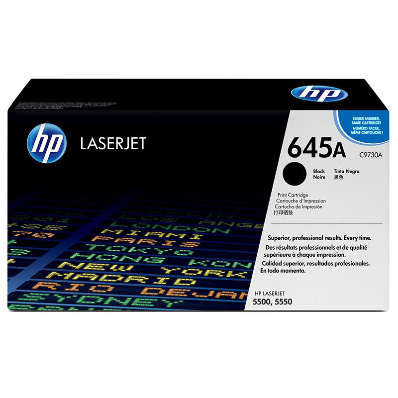 Тонер HP Color LaserJet 5500/5550; Черен - C9730A - 13000коп.
