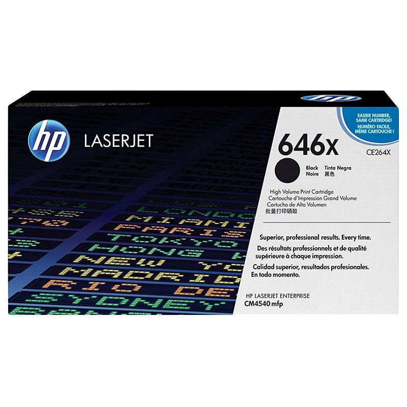 Тонер HP CLJ CM4540MFP - CE264X Black