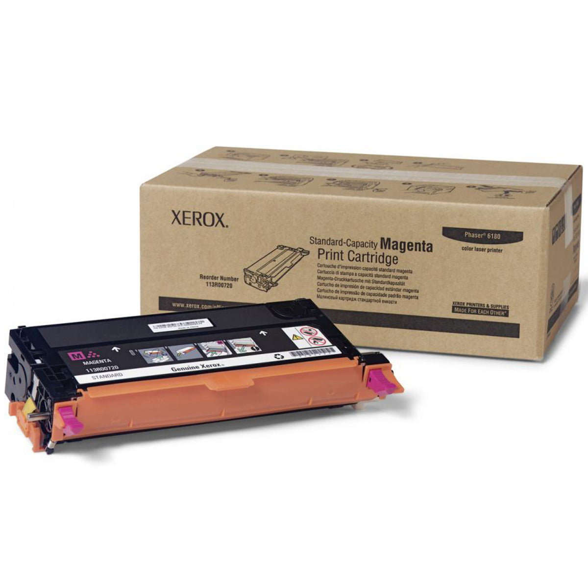 Тонер Xerox Phaser™ 6180MFP, Phaser 6180; C/M/Y -113R00719/20/21 - 2000коп.