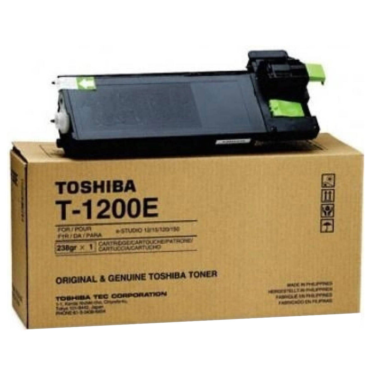 Тонер Toshiba e-Studio 12/15/120/150 - T-1200E - 6500коп.