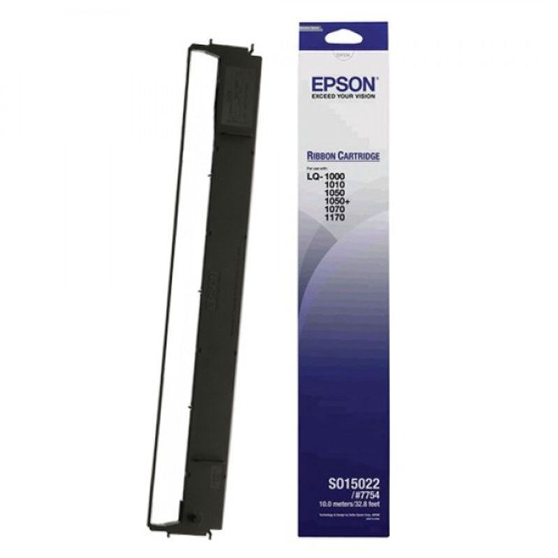 Лента Epson Black Fabric Ribbon LQ-1000/1050/1070/1170 - C13S015022 оригинална - 2млн. знака