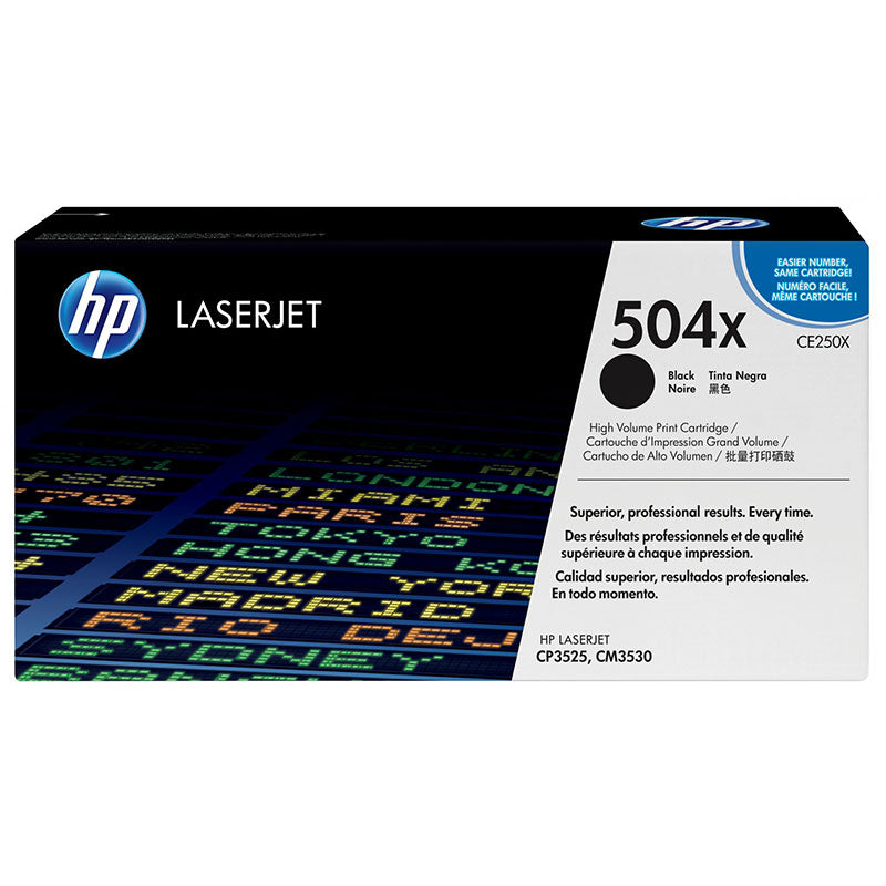 Тонер HP Color LaserJet CM3530/CP3525; Черен - CE250X - 10500коп.