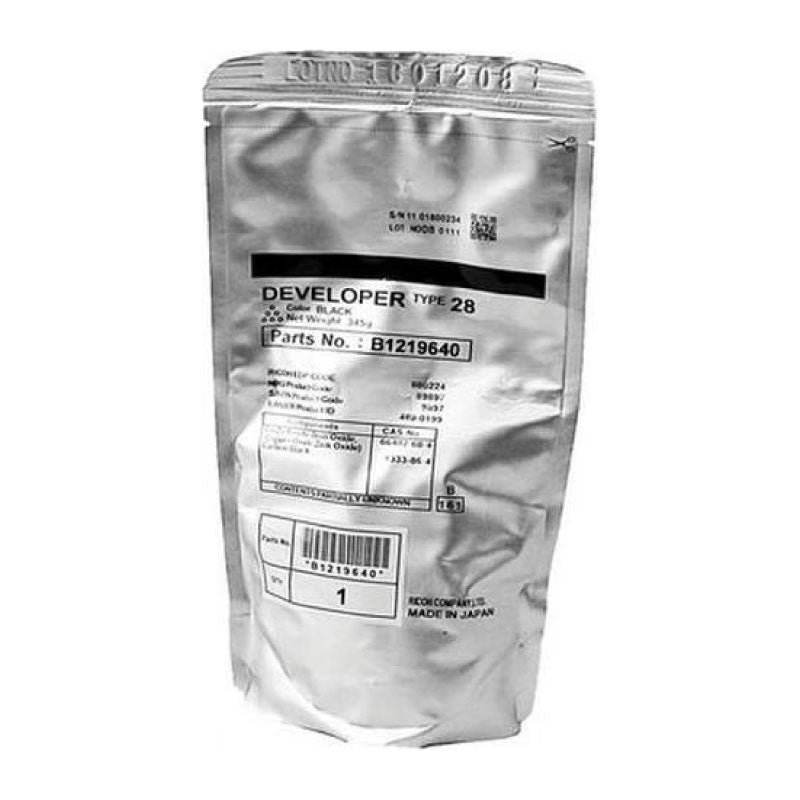 Девелопер Ricoh Aficio 1500/1600/2000/2015/2018(D)/2020(D)/3025/3030/MP2510/MP3010 - B1219640 - 60000коп.