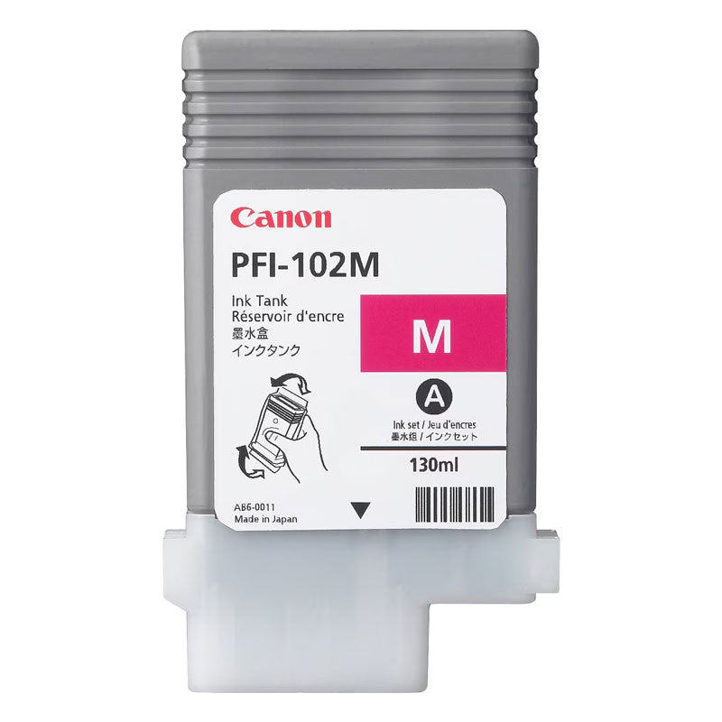 Мастилен консуматив CANON iPF500, iPF600, iPF700 - PFI-102 C/M/Y - 130ml