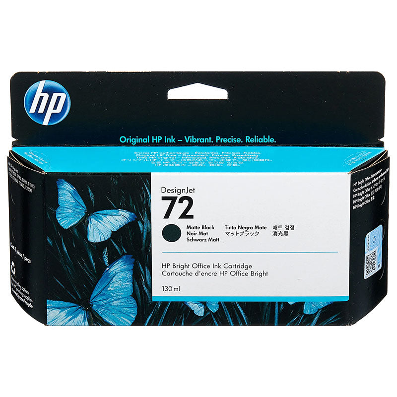 Мастилена глава HP 72 130ml Matte Black - C9403A