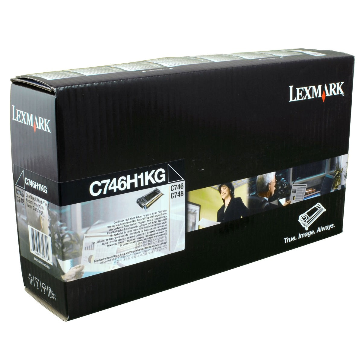 Тонер Lexmark C 746dn black - C746H1KG, 12000 копия
