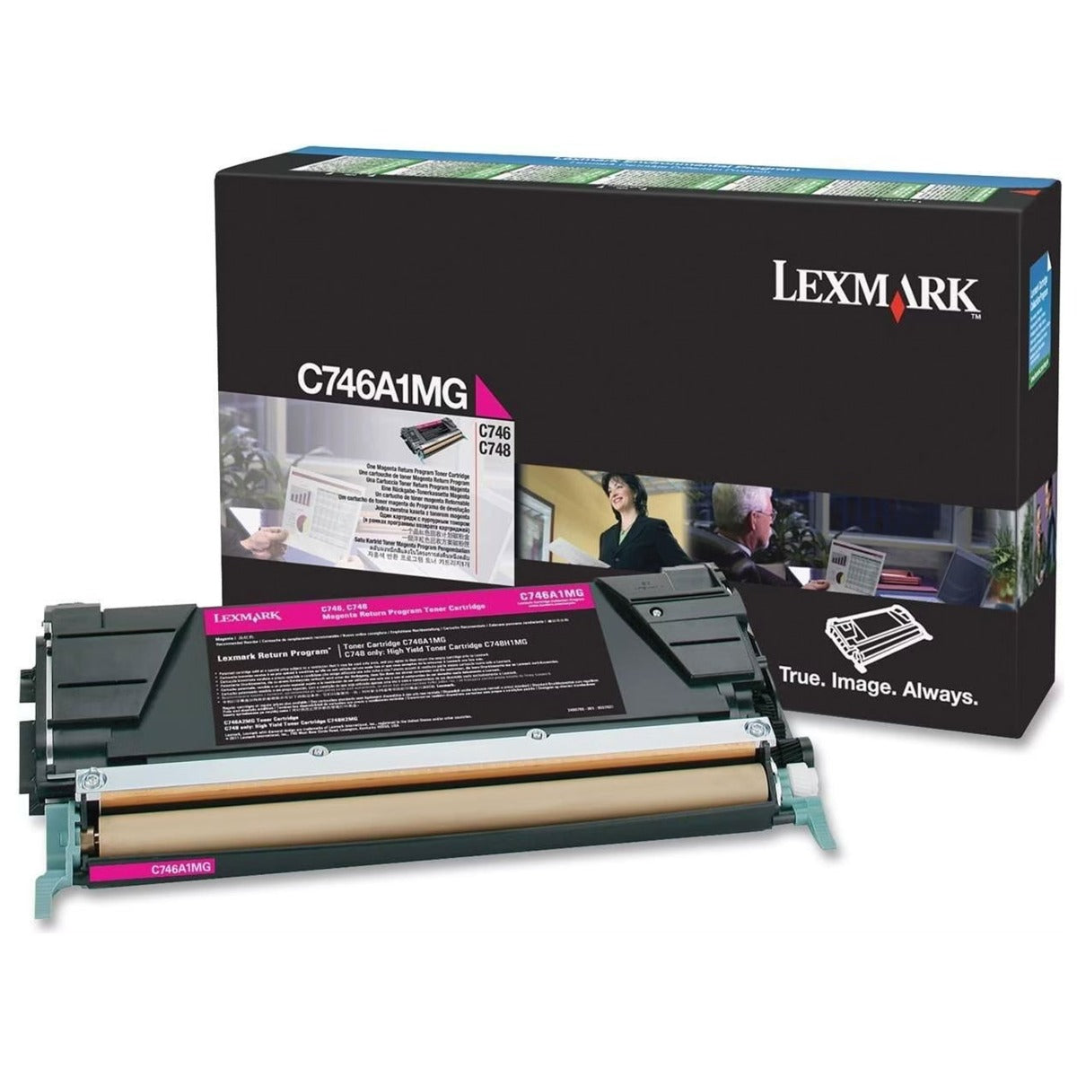Тонер Lexmark C 746dn C/M/Y - C746A1C/M/YG, 7000 копия