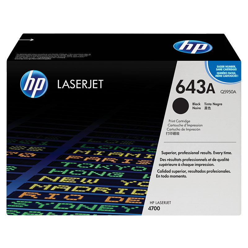 Тонер HP Color LaserJet 4700; Черен - Q5950А - 11000коп.