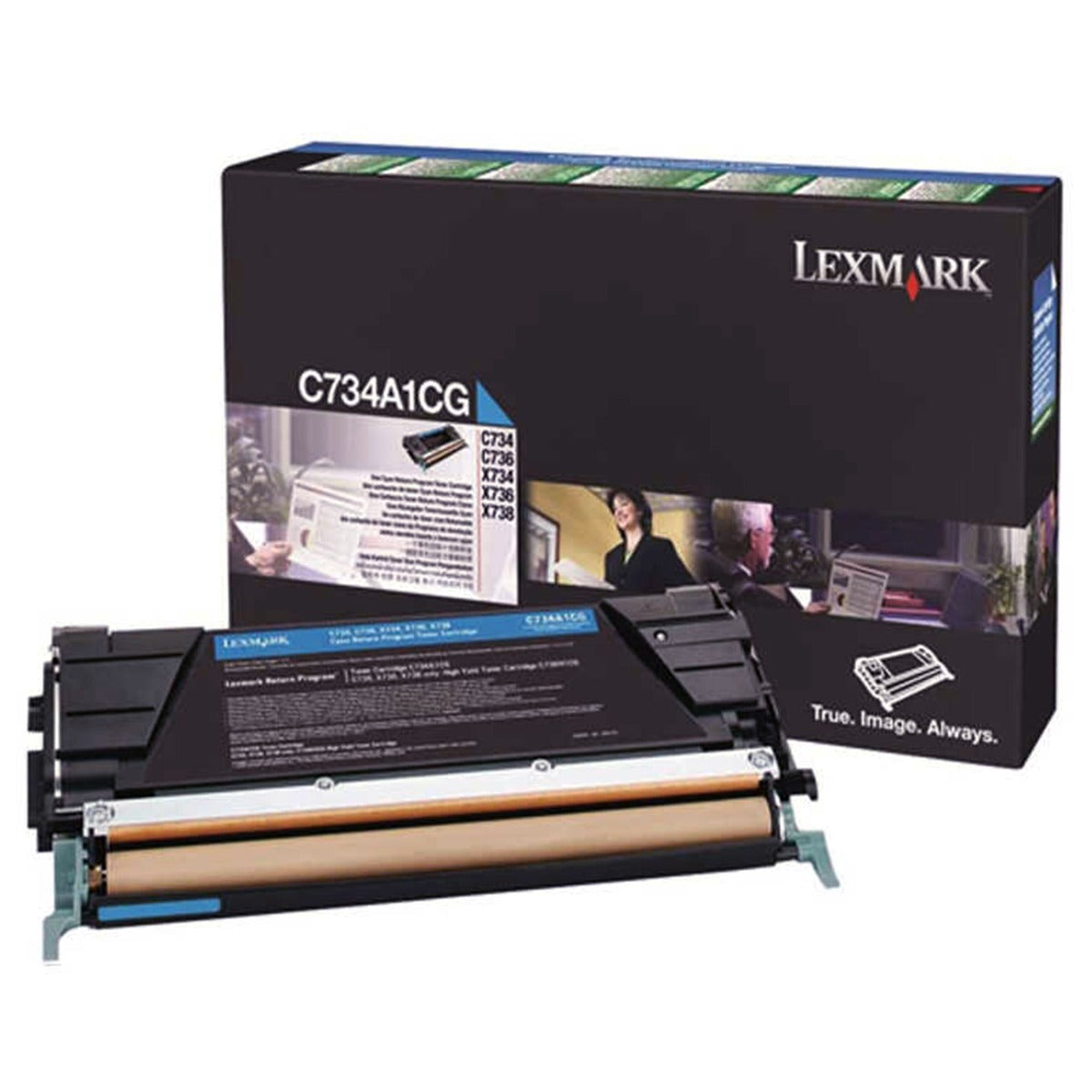 Тонер касета Lexmark C734/C736/X734/X736/X738 C/M/Y - 6000 коп.