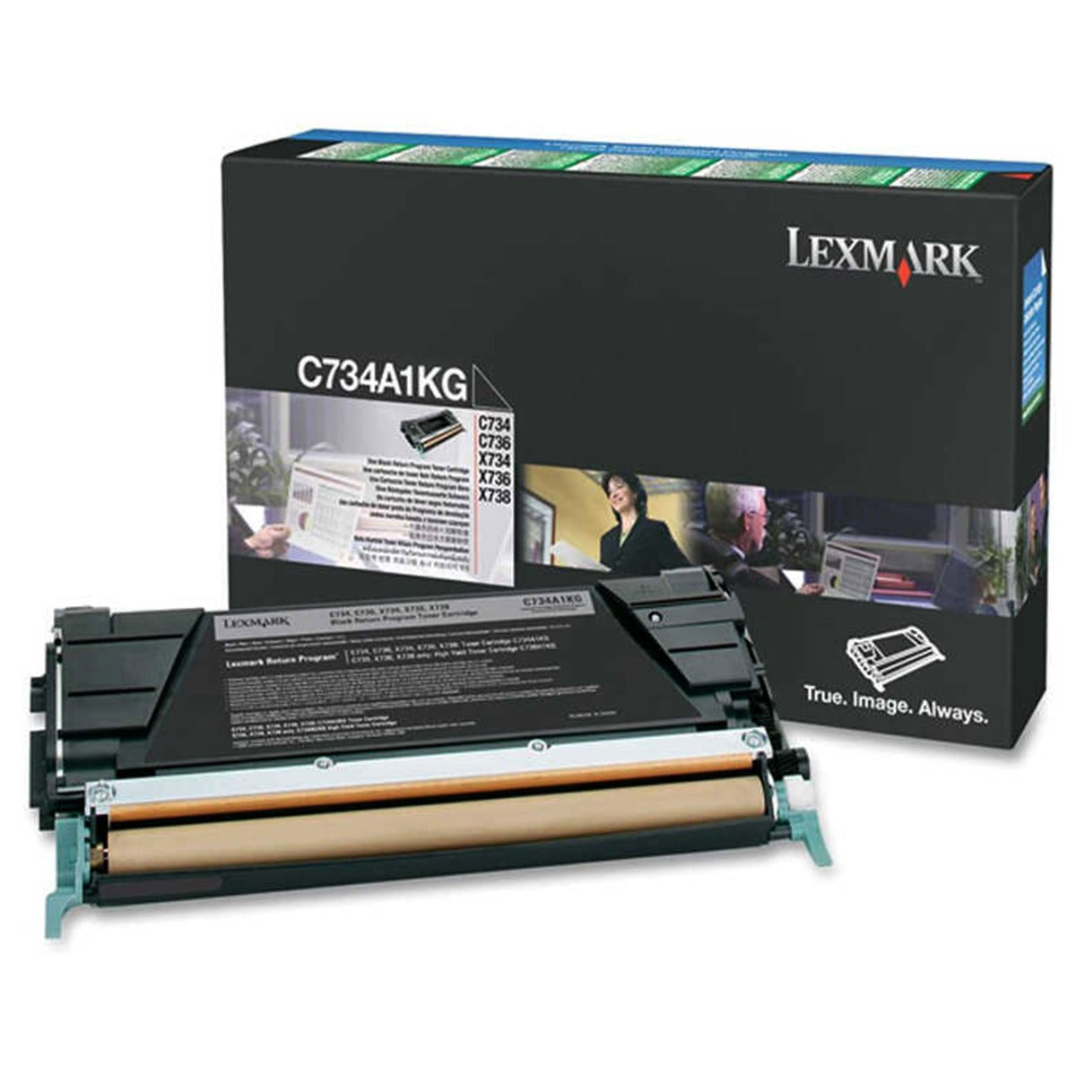 Тонер касета Lexmark C734/C736/X734/X736/X738 black - 8000 коп.