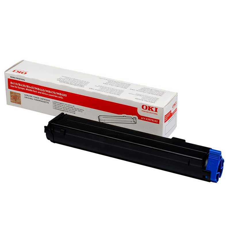Тонер OKI B410/B430/B440 - 43979102 - 3500коп.