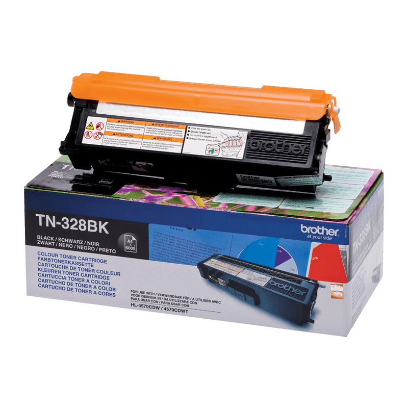 Тонер Brother TN328BK - 6000 коп.