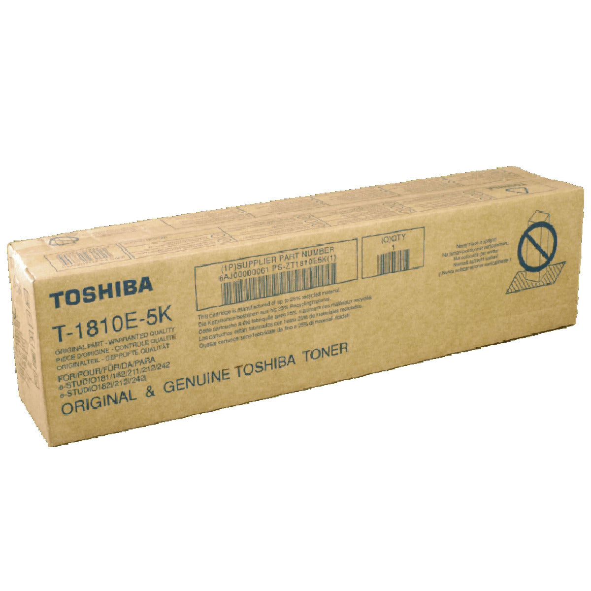 Тонер Toshiba es-181/182/211/212/242 - T-1810E - 5000 коп.