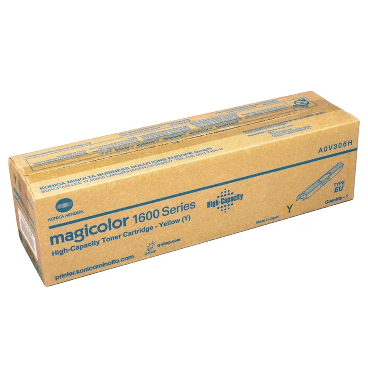 Тонер Konica Minolta mc 1600W/1650EN/1680MF/1690MF C/M/Y - A0V30HH/CH/6H - 2500 коп.