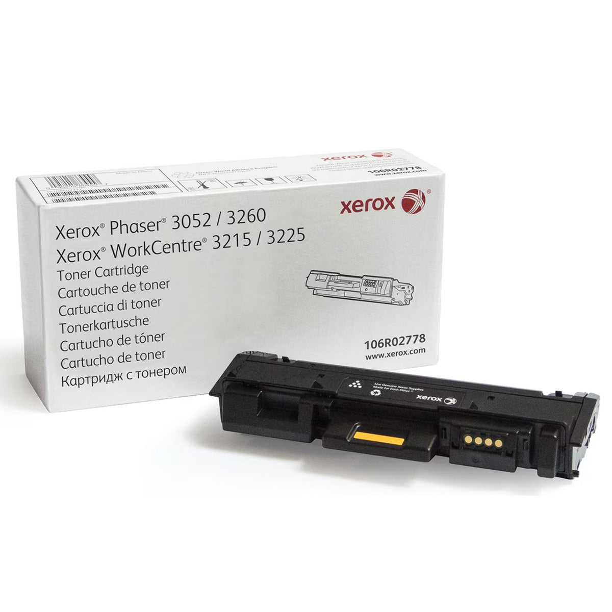 Тонер Xerox Phaser 3052/3260-Work Centre 3215/3225 Black - 3000k - 106R02778