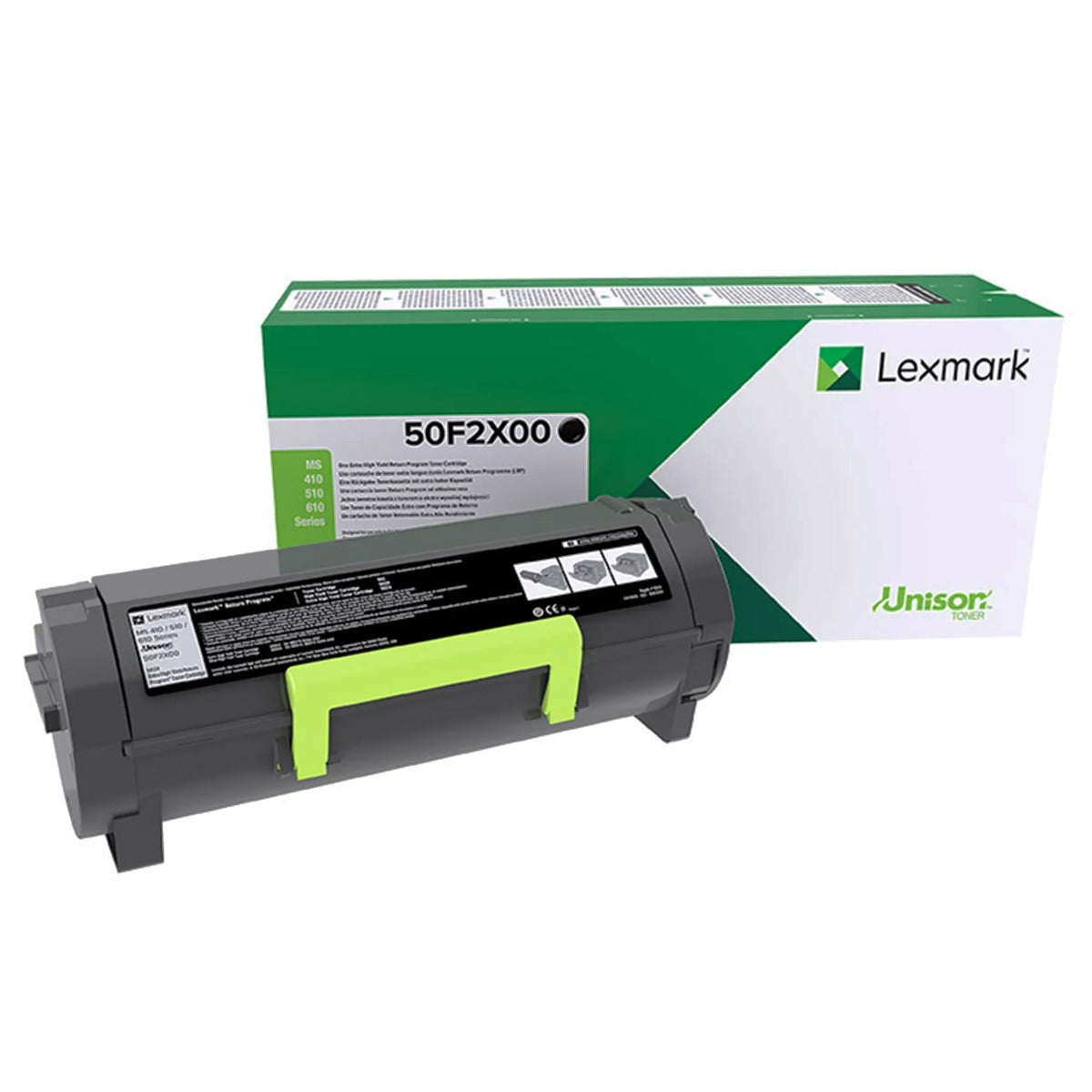 Тонер Lexmark Black Extra High Yield Return Program toner MS410/MS510/MS610 - 50F2X00 - 10000 коп.