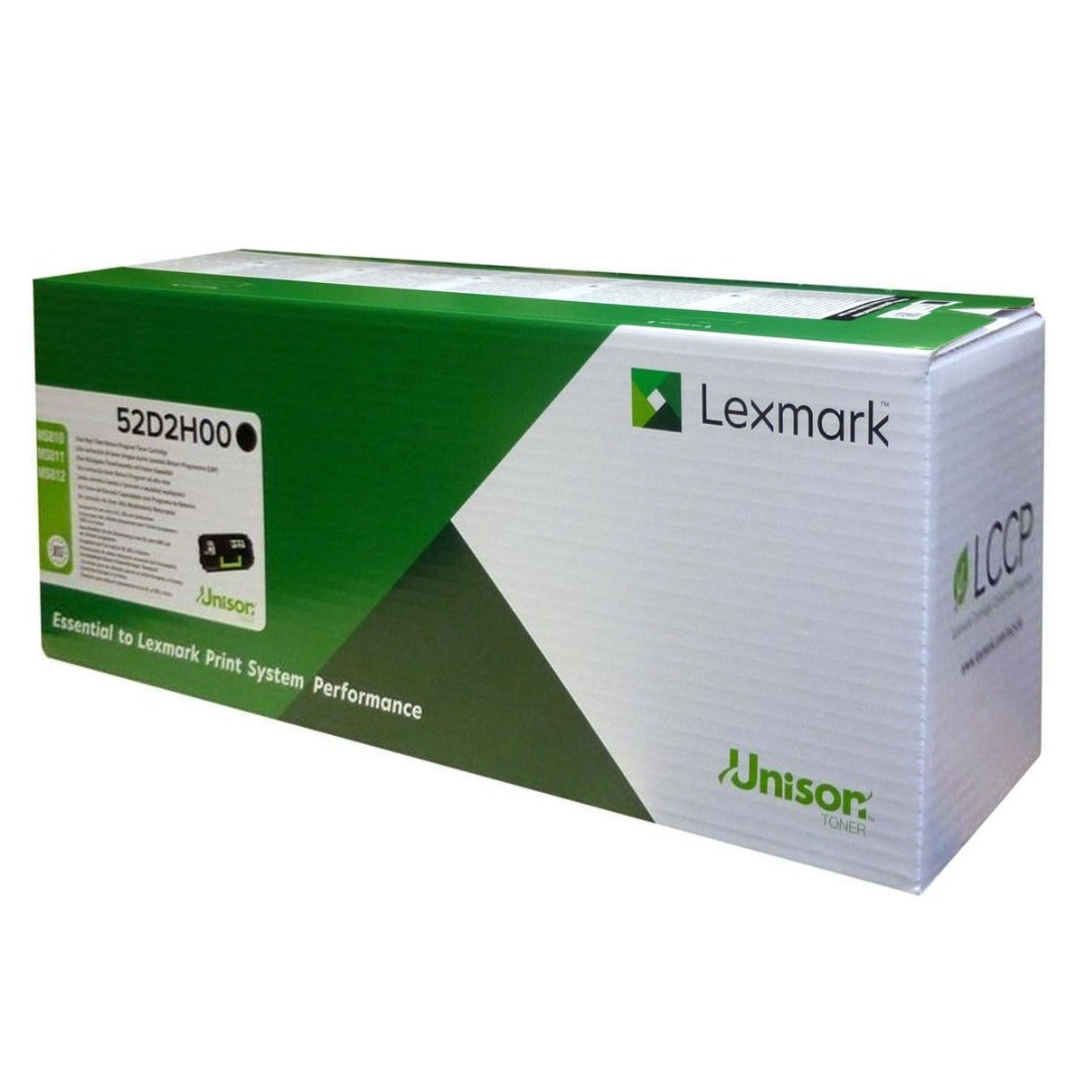 Тонер Lexmark Black High Yield Return Program toner MS810 Series - 52D2H00 - 25000 коп.