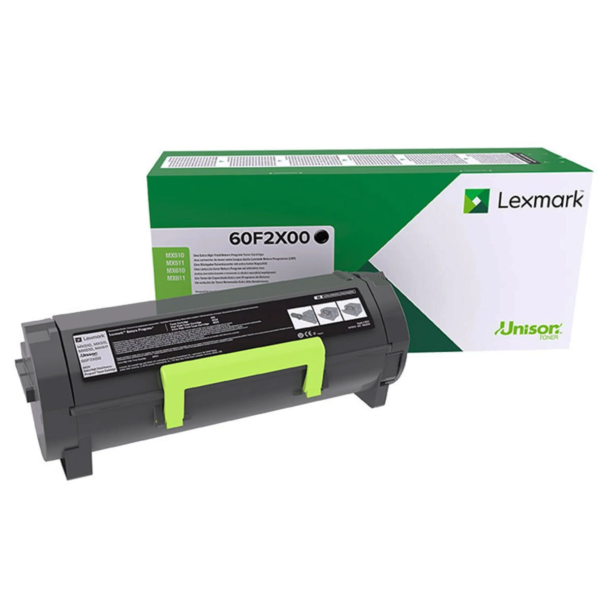 Тонер Lexmark Black Ultra High Yield Return Program toner MX510/511/MX611 - 60F2X00 - 20000 коп.