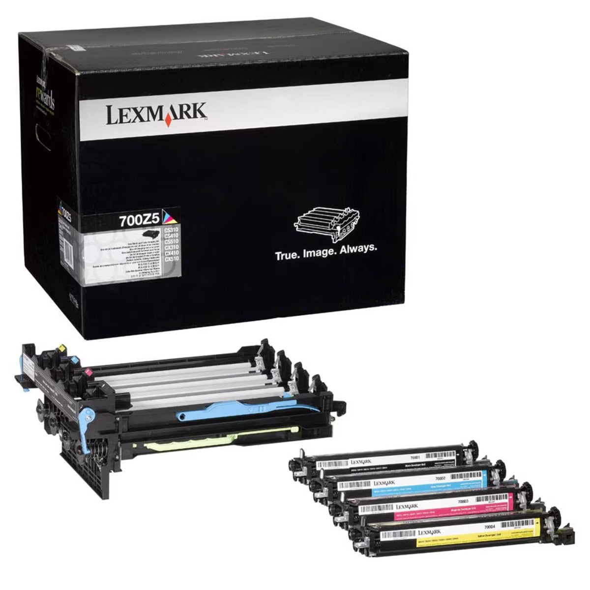 Барабан Lexmark Black + Color Imaging Unit Regular CS310, CS410, CS510 Series - 70C0Z50 - 40000 коп.