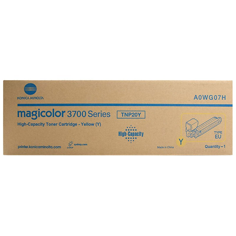 Тонер Konica Minolta mc 3730 - C/M/Y - A0WG0J/D/7H - 5000 коп.