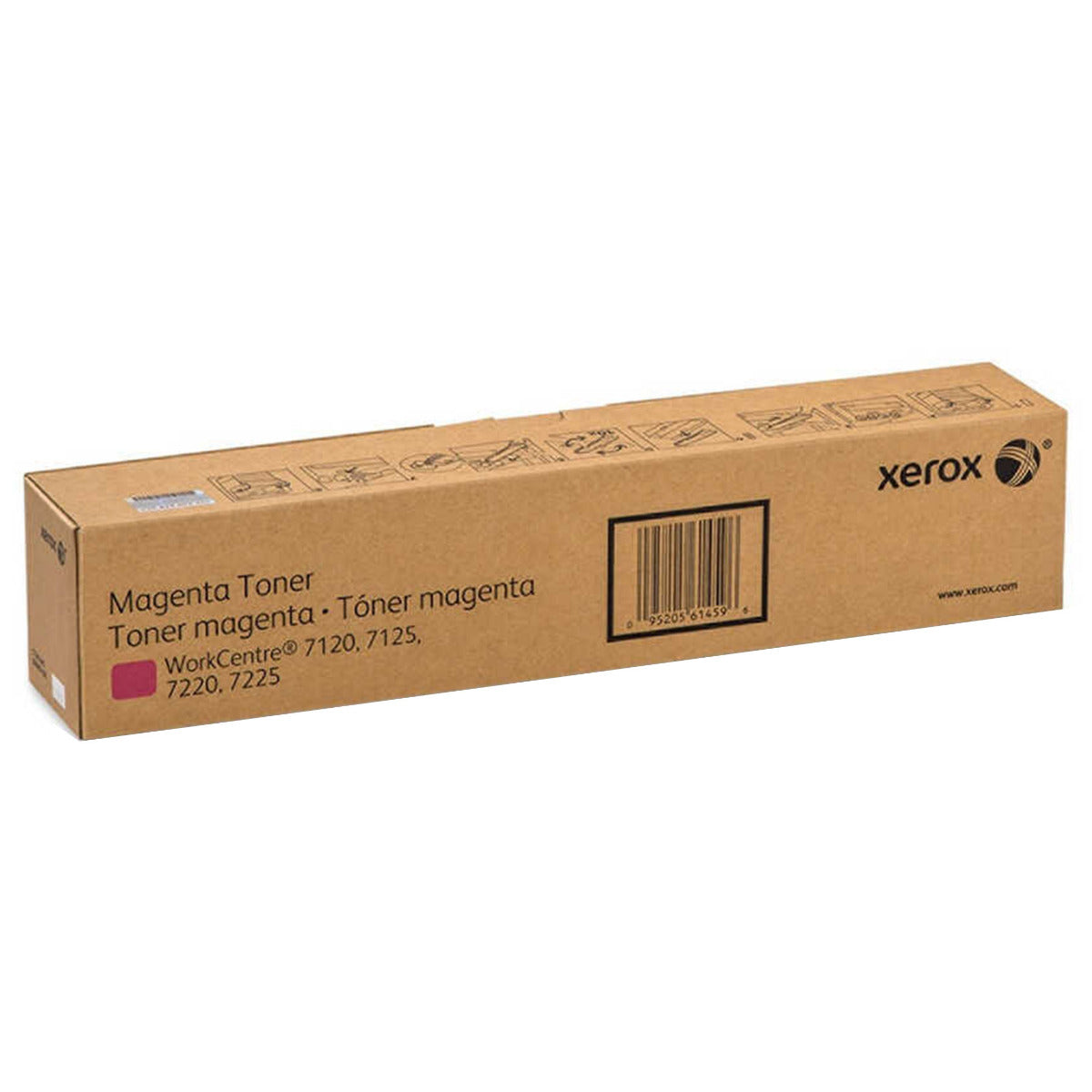 Тонер за Xerox WorkCentre 7120, 7220 C/Y/M toner - 006R01462/3/4, 15000 коп.