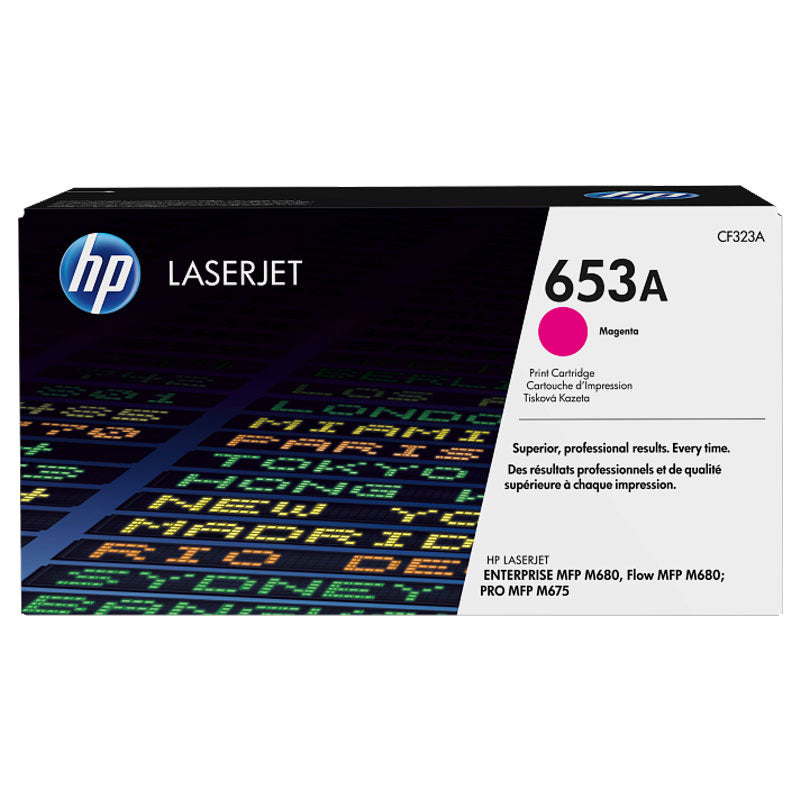 Тонер касета за HP LJ Enterprise M651, MFP M680, Flow MFP M680 C/Y/M - CF321/2/3A - 11 500 копия