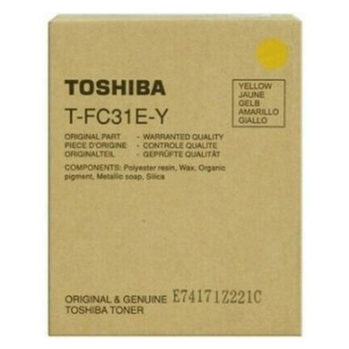 Тонер Toshiba eS-201c, eS-310c - T-FC31EC/Y/M