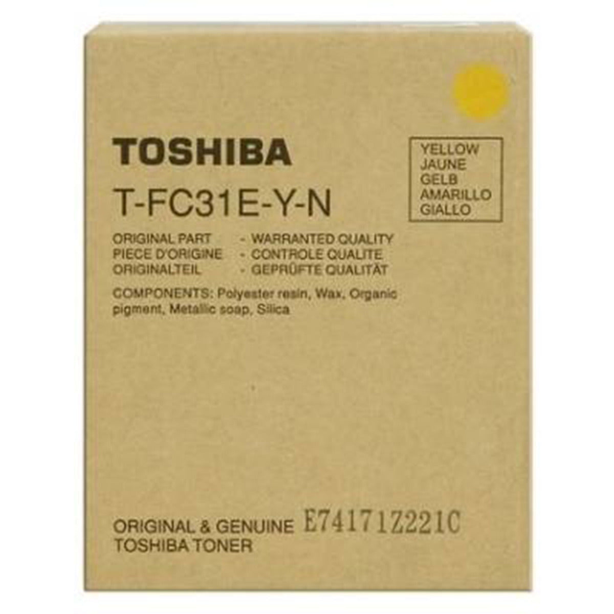 Тонер Toshiba цветен eS-211c, eS-311c - T-FC31-EC/Y/MN