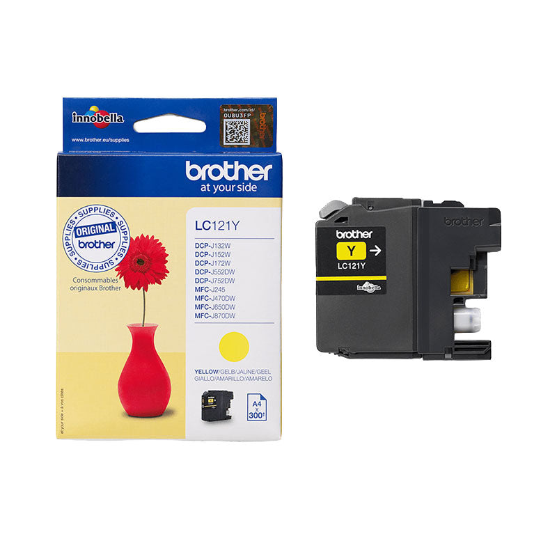 Маст. глава Brother LC-121C/Y/M Ink Cartridge for MFC-J470DW/DCP-J552DW - 300 копия
