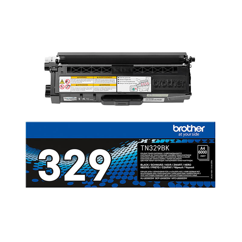 Тонер Brother TN329BK - 6000 коп.